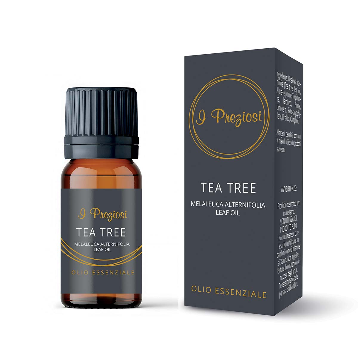 I Preziosi Teebaumöl – Natürliche antimykotische Eigenschaften 10 ml