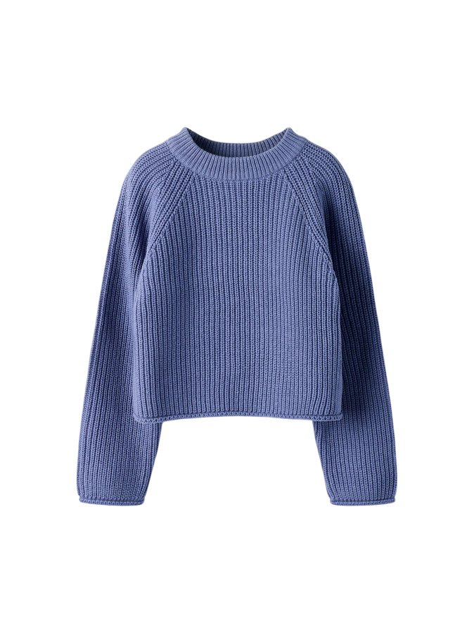 Name It Pullover Maglia Bambina 13234429 - Blue Ice - Viola
