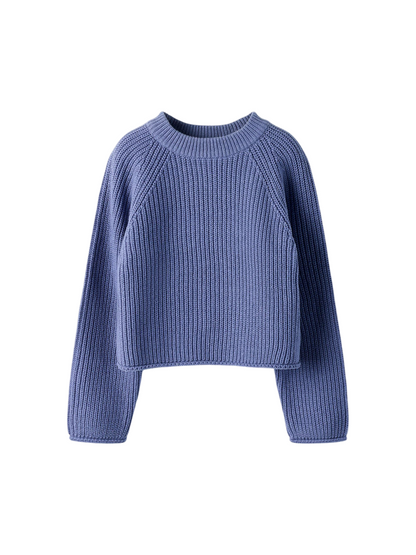 Name It Pullover Maglia Bambina 13234429 - Blue Ice - Viola