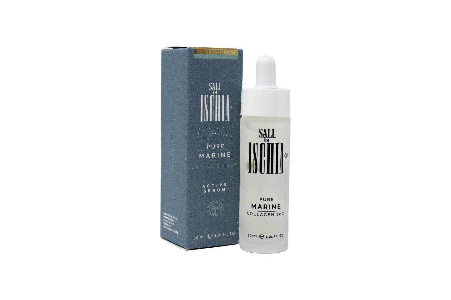 Ischia Eau Thermale Siero Viso Attivo Collagene Marino 10% 30 ml