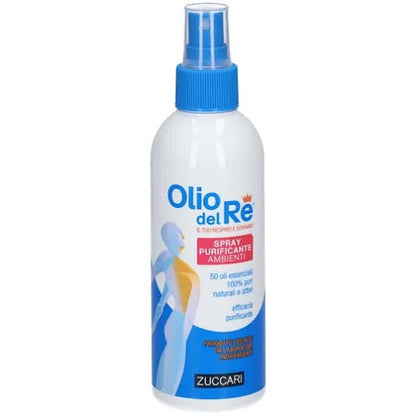 Zuccari Olio Del Re Spray 150Ml Purificante Ambienti Purificatore Aria Naturale