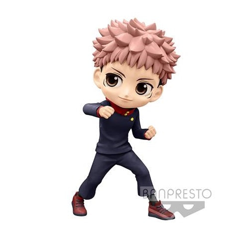 BANPRESTO Q POSKET (JUJUTSU KAISEN) - YUJI ITADORI VER.A PVC-STATUE FIGUR