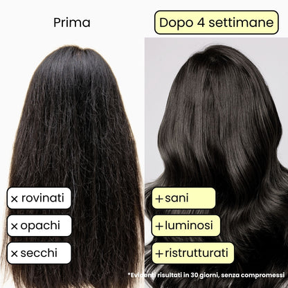 Shampoo Solido Ristrutturante per capelli Rovinati
