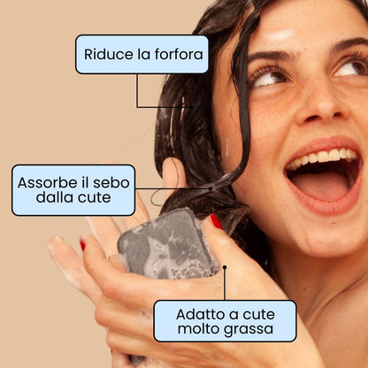 Set Solido Capelli Grassi – Purifica Senza Seccare