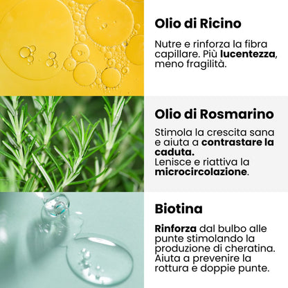 Shampoo Solido Rivitalizzante Biotina e Rosmarino