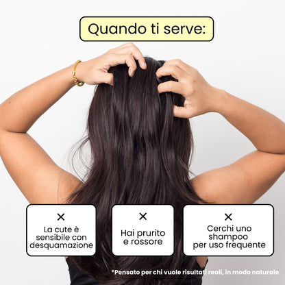Shampoo Solido Lenitivo per cute Sensibile