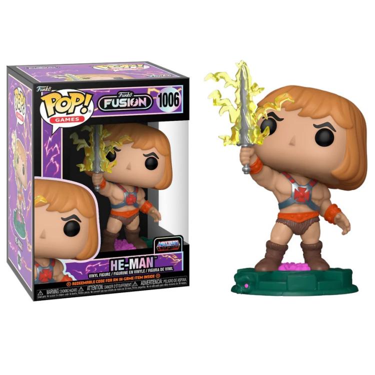 Funko Fusion Pop ! Games Master Of The Universe  (1006) He-Man Vinyl Figure 9Cm