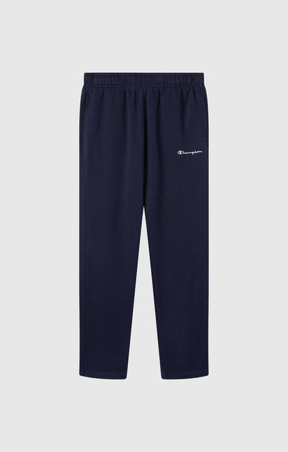 Champion pantalone sportivo da uomo in cotone felpato 221801-BS501 blu