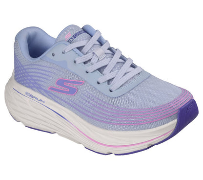 Skechers Max Cushioning Elite 3 Valares 129721-LBPK Scarpe Running Donna Celeste Rosa - Running