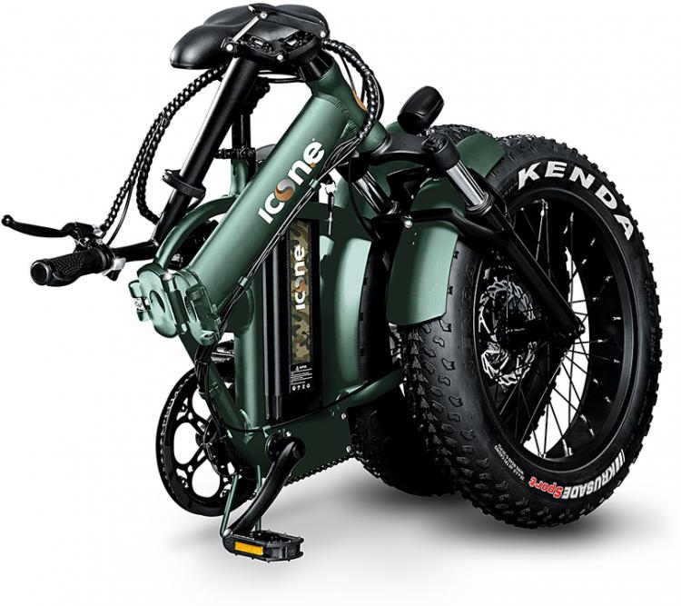 ELEKTRISCHES FAT-BIKE KLAPPBAR PEDELECPEDALASSISTENZ 20" 250W ICON.E V