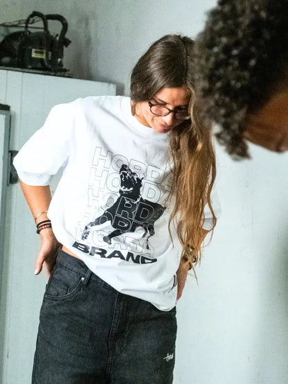 T-shirt 100% Cotone Boxy Fit Iconic Horda