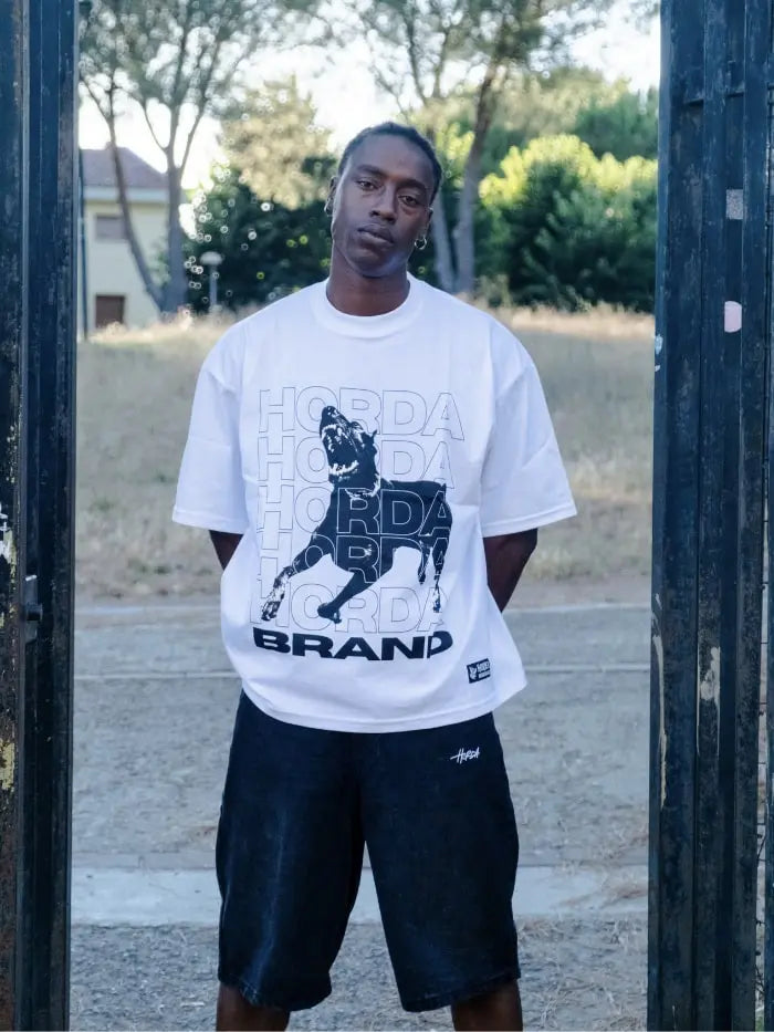 T-shirt 100% Cotone Boxy Fit Iconic Horda