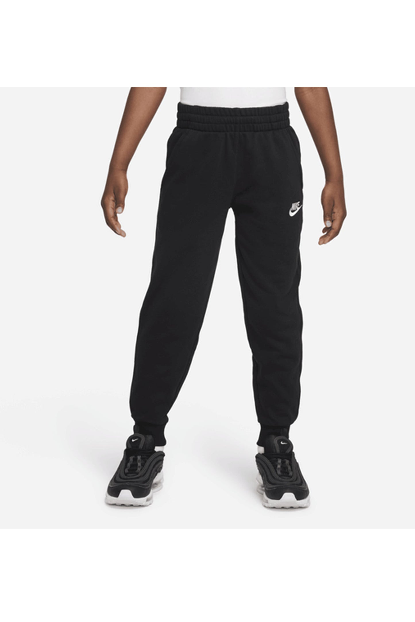 Nike Pantalone Club Fleece Junior FD3019-010 – Cotone Garzato Nero
