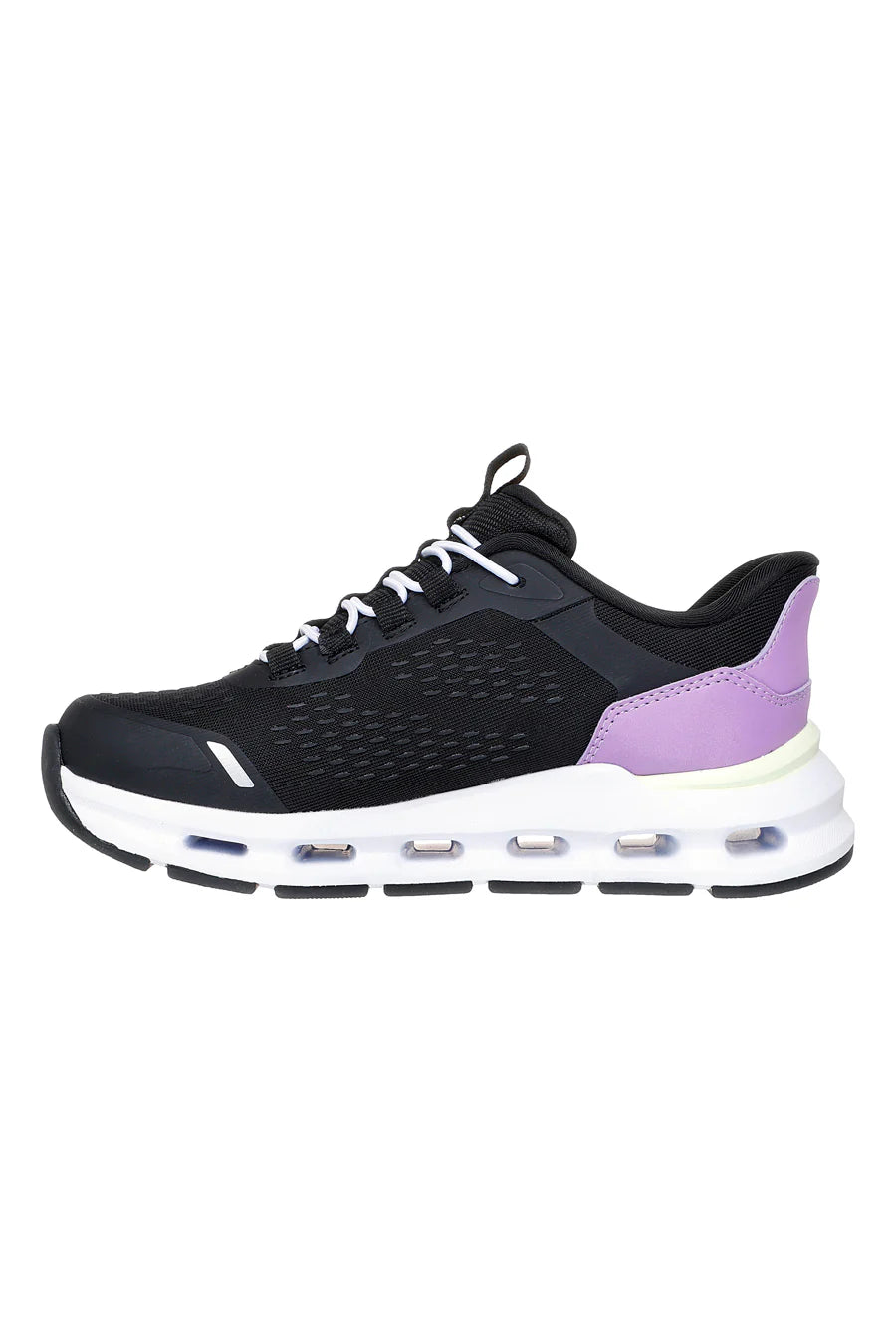 Scarpe da corsa ragazza Skechers Slip-ins: Glide-Step Vista Lane (303654L/BKPR) Nero/Viola