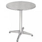 Aluminum column table ø 70 waterproof