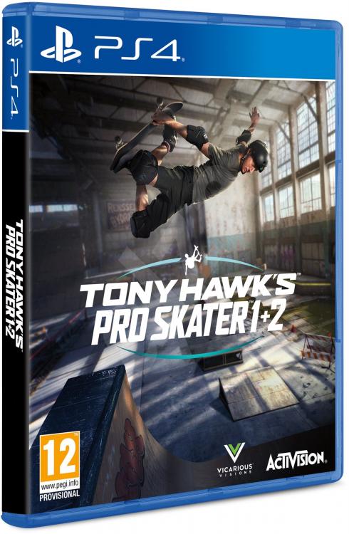 Tony Hawk's Pro Skater 1+2 PS4 Italienisches Spiel Skate Playstation 4 Hawks Neu