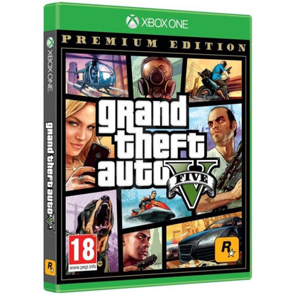 Gta 5 Premium Edition Xbox One Italienisch Grand Theft Auto Eu Gta V Neu