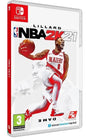 NBA 2K21 Standard Edition Nintendo Switch Italian EU Basketball Game New 2K