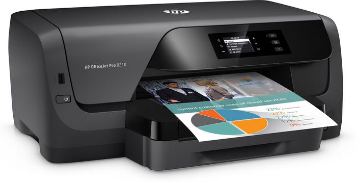 HP Pro 8210 Farbtintenstrahldrucker Schwarz Officejet Wifi 2400x1200 dpi A4 Foto
