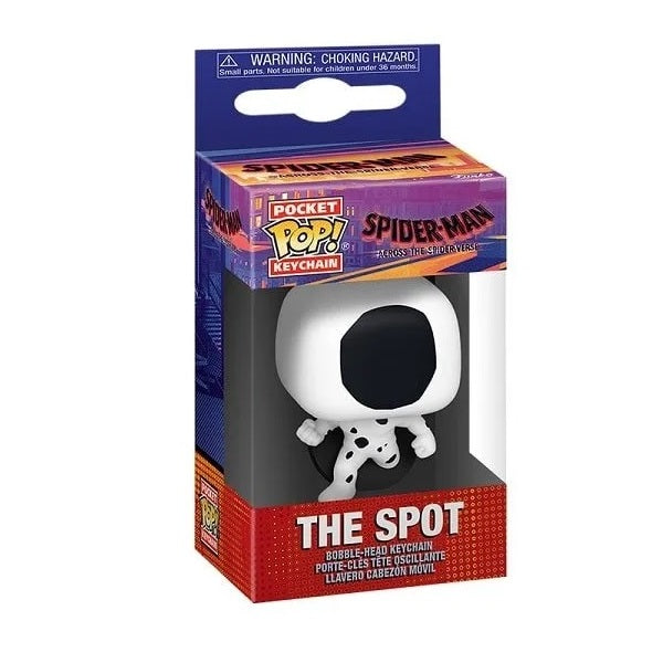 Funko Schlüsselanhänger! Pocket - Spider-Man - The Spot Vinyl-Figur 4cm Schlüsselanhänger