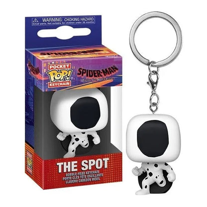 Funko Schlüsselanhänger! Pocket - Spider-Man - The Spot Vinyl-Figur 4cm Schlüsselanhänger