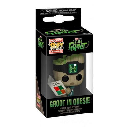 Funko Pop! Pocket Marvel Studios I'Am Groot (Groot im Onesie) Schlüsselanhänger Figur