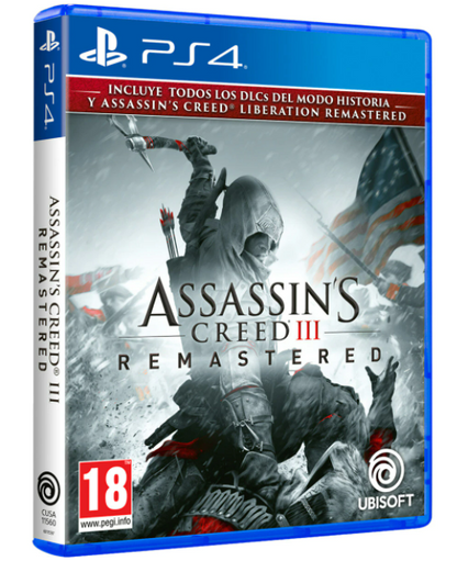 Assassin's Creed 3 + Assassin's Creed Liberation Remastered HD PS4 Italienische Version