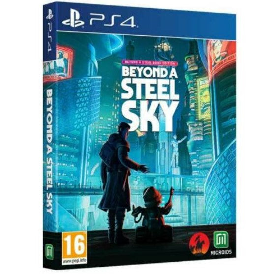 BEYOND A STEEL SKY BEYOND A STEELBOOK EDITION PS4 SPIEL PLAYSTATION 4 ITALIENLÄNDISCH