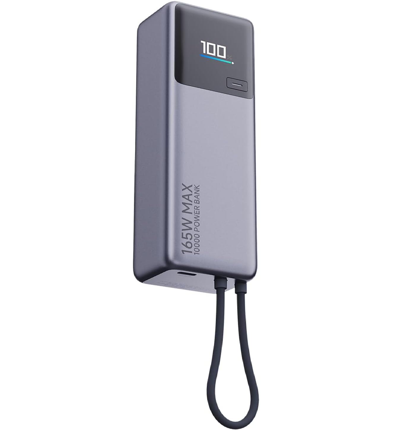 Xiaomi Mi Powerbank 22.5W 10000mAh Wireless Fast-Charge Display USB-C Schwarz-Blau