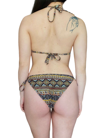 Astrolabio costume mare donna 2 pezzi M68Z 098 brown fantasy