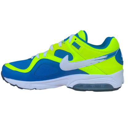 Nike sneakers da uomo Air Max Go Strong Essential 631718 700 giallo fluo-bianco-azzurro