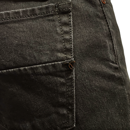 Zero Construction Pantalone Jeans 5 tasche da uomo Oric nero