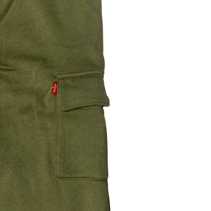 Levi's Kids pantalone sportivo da ragazzo con i tasconi 9EJ211-E6U oliva