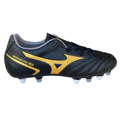 Mizuno scarpa da calcio da uomo Monarcida Neo II Select Mix P1GC232550 nero-oro