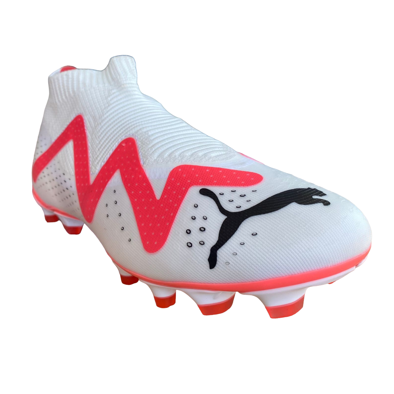 Puma Scarpa Calcio Future Match LL 107366-01 Bianco Nero Orchidea Uomo