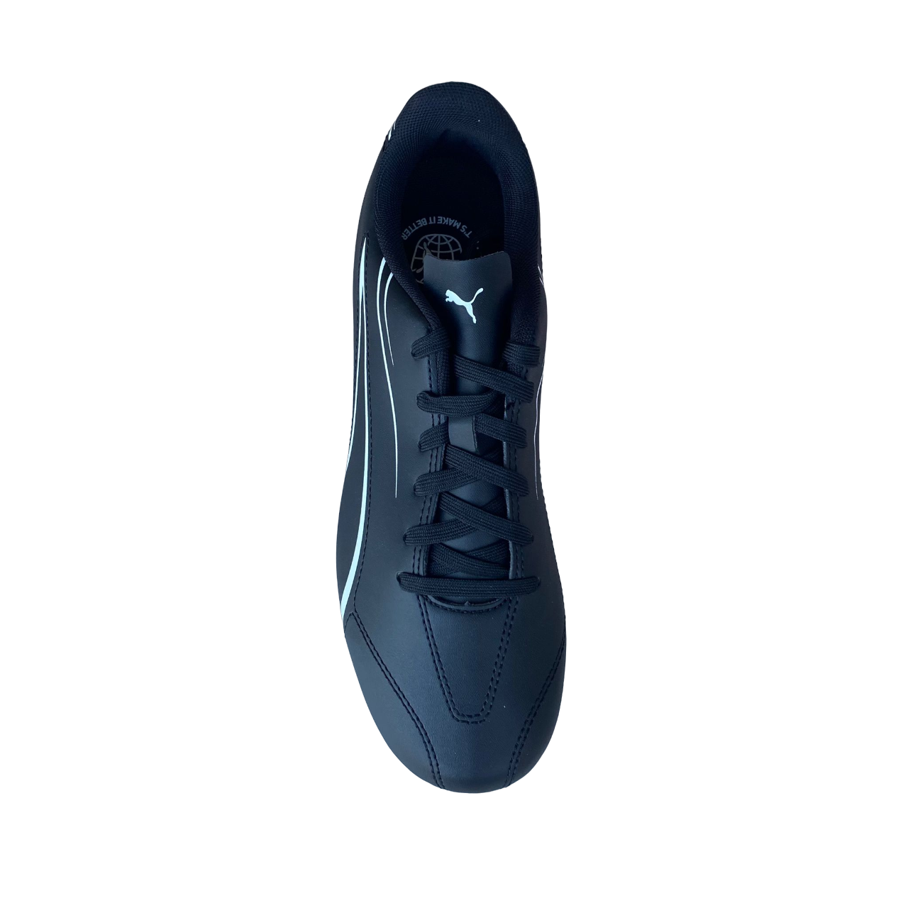 Puma scarpa da calcio da uomo Vitoria  FG/AG 107493-01 nero-bianco