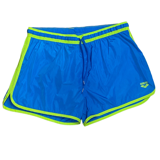 Arena costume da mare da uomo a boxer Fundamentals Borders 40519816 blu cielo-verde