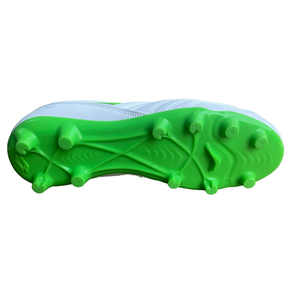 Lotto scarpa da calcio da ragazzo Stadio 705 FG 219547 1NJ bianco-verde