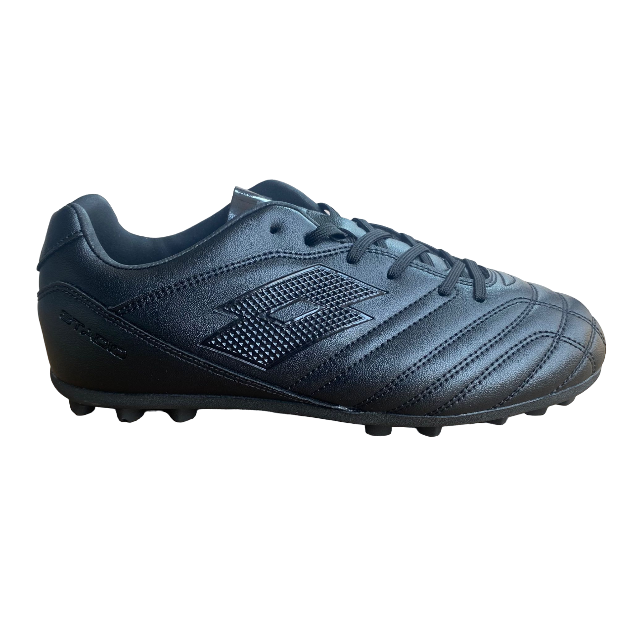 Lotto scarpa da calcio da ragazzi Stadio 705 AGMR 219700 1CL nero