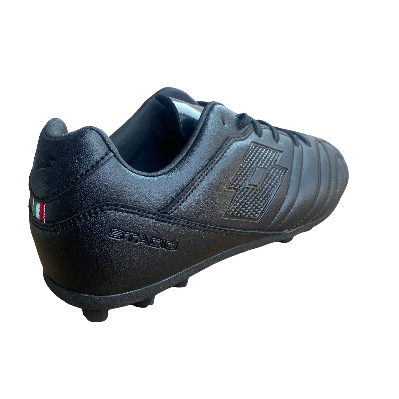 Lotto scarpa da calcio da ragazzi Stadio 705 AGMR 219700 1CL nero