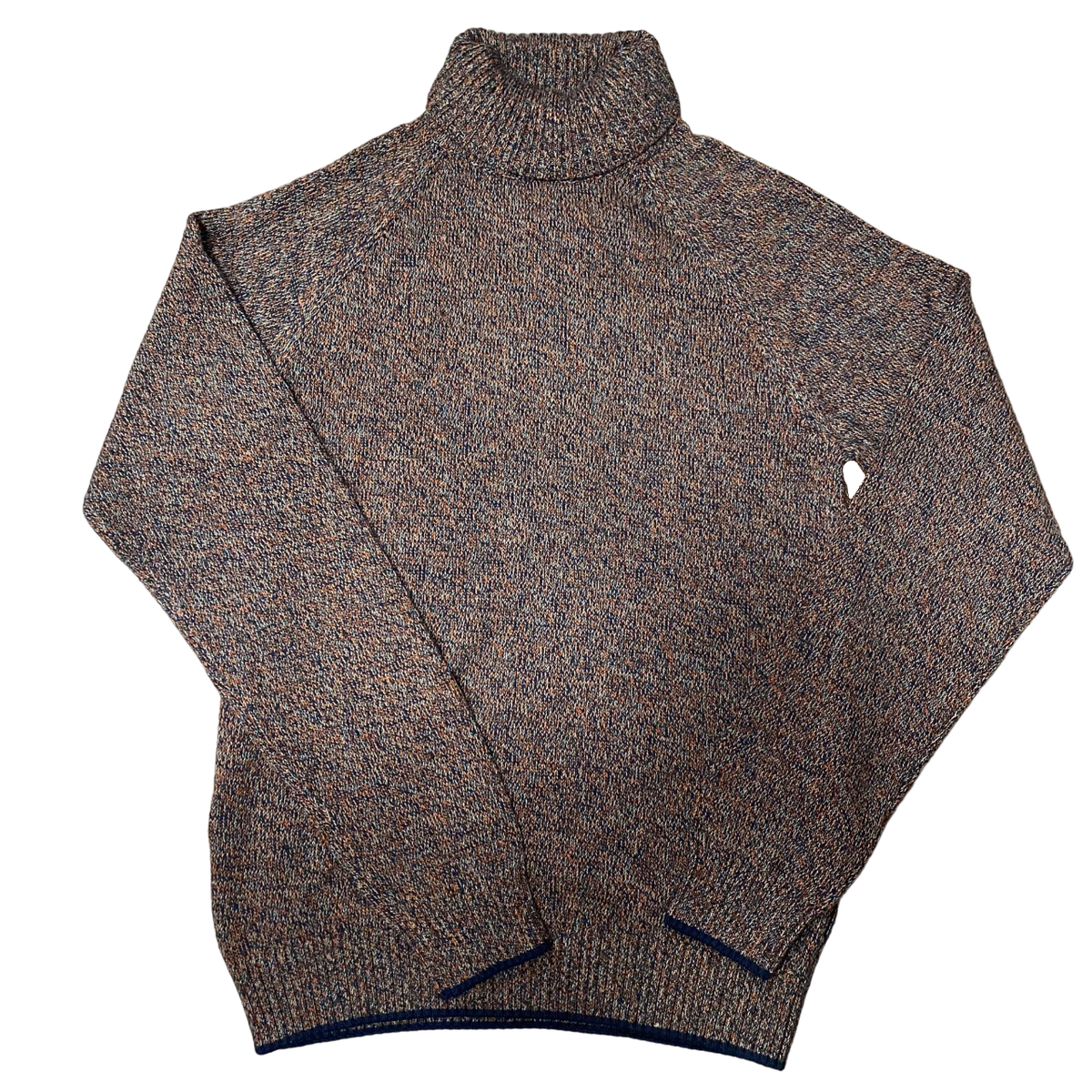 Men's Turtleneck Pullover Sweater Blend 20715857 194024 blue