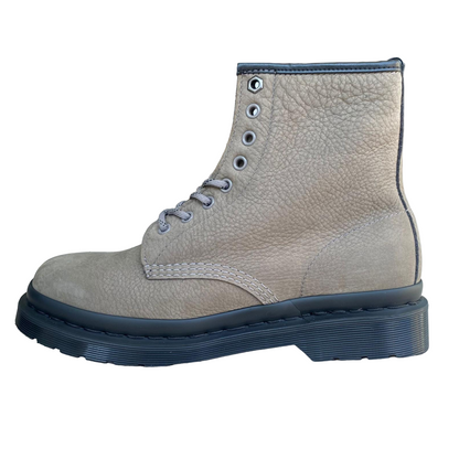 Dr. Martens 1460 Grigio Nickel Anfibio Uomo - Resistente Acqua