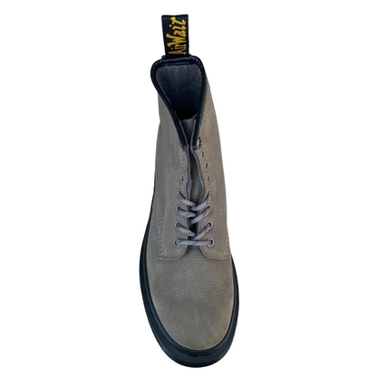Dr. Martens 1460 Grigio Nickel Anfibio Uomo - Resistente Acqua