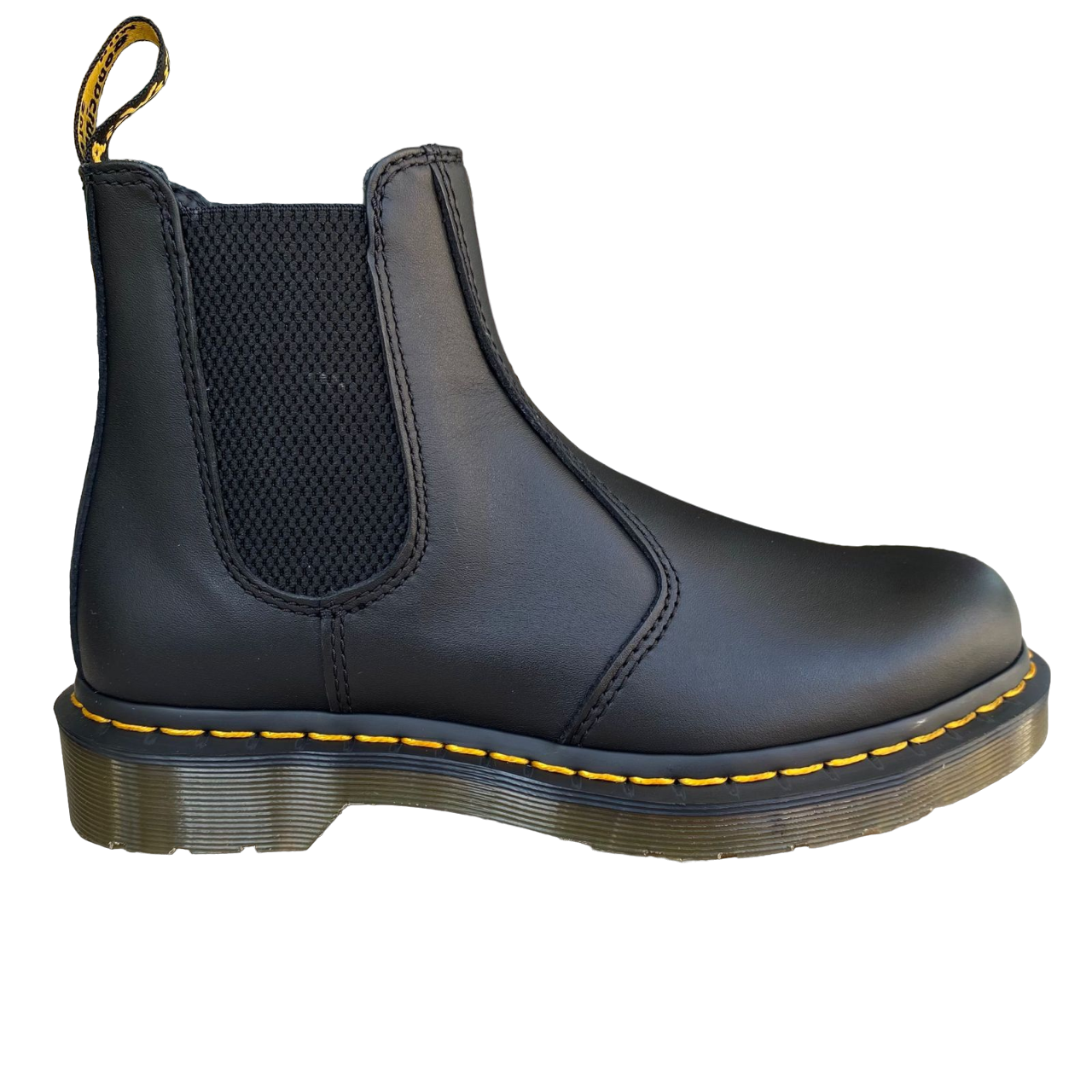 Dr. Martens 2976 Chelsea Beatles Nero - Stivaletto Unisex Pelle Nappa