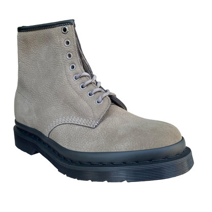 Dr. Martens 1460 Grigio Nickel Anfibio Uomo - Resistente Acqua