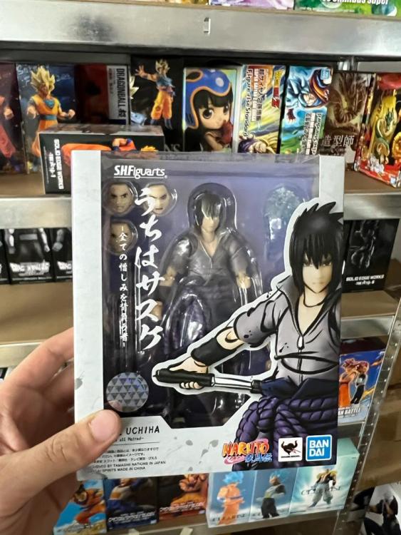 BANDAI SH FIGUARTS : NARUTO SHIPPUDEN (SASUKE UCHIHA) HATRED FIGUR ANIME 15CM