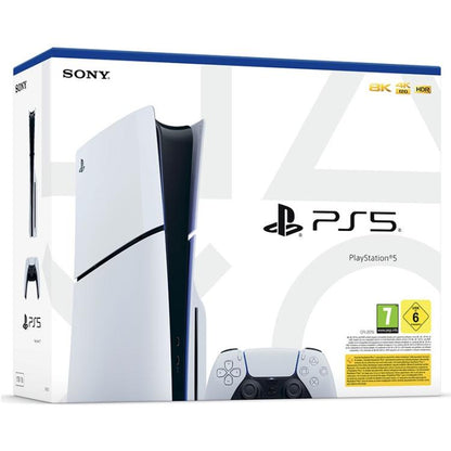 Sony Playstation 5 Ps5 Slim Disc Edition D-Chassis Konsole Disk-Version Italien