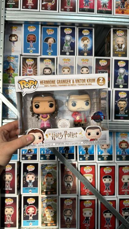 Funko Pop! Harry Potter: (2er-Pack) Hermine Granger und Viktor Krum Special Edition