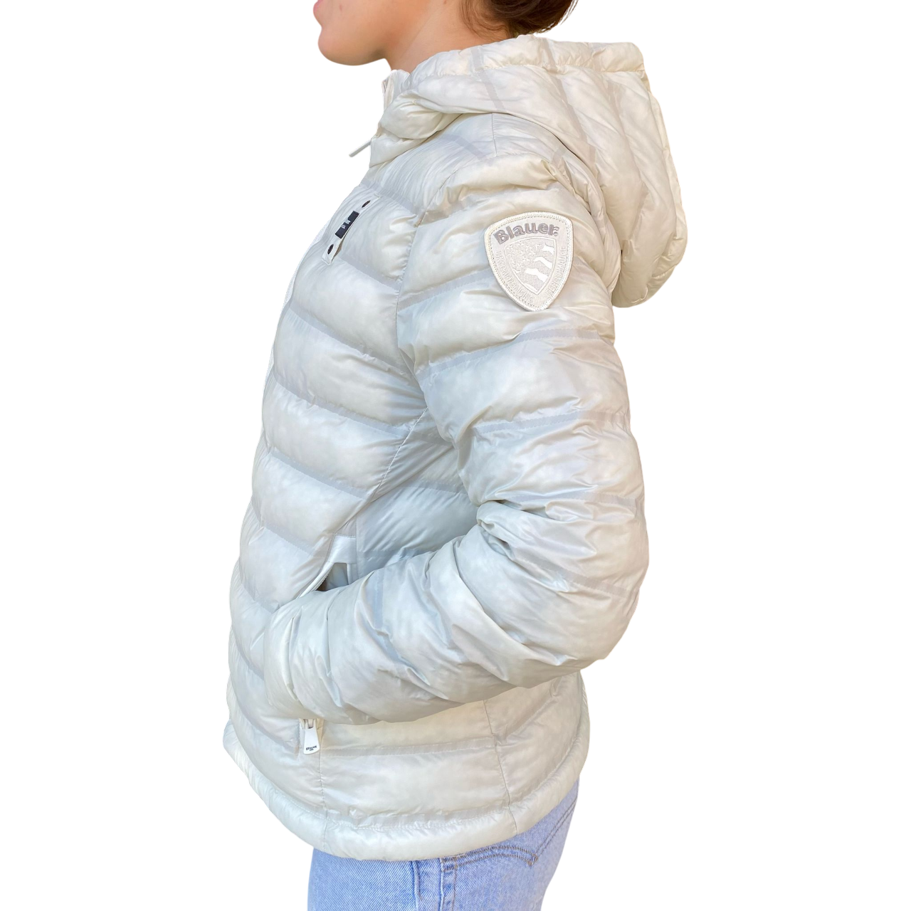 Blauer Giubbino Ellis 25SBLDC02232 Panna