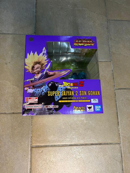 BANDAI FIGUARTS ZERO DRAGONBALL Z SUPER SAIYAN 2 SON GOHAN EXTRA BATTLE TAMASHII